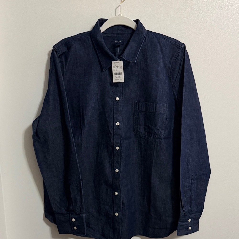 J. Crew Women's Jean Shirt